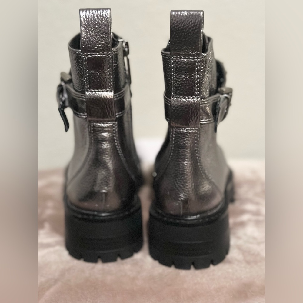 Karl Lagerfeld Women's Pippa Combat Boots - Picture 3 of 7